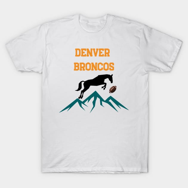 Denver broncos T-Shirt by Benjamin Customs